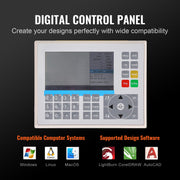 130W CO2 Laser Engraver and Cutter 35 X 55 in 19.7 IPS Engraving Machine