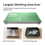 F1 Ultra 20W Fiber & Diode Dual Laser Engraver