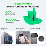K2 plus Combo 3D Printer, Multi-Color 3D Printer with CFS, 600Mm/S Max High-Speed, Fully Assembled Auto Leveling and Dual AI Camera, 350X350X350Mm Large Print Volume (K2 plus Combo)
